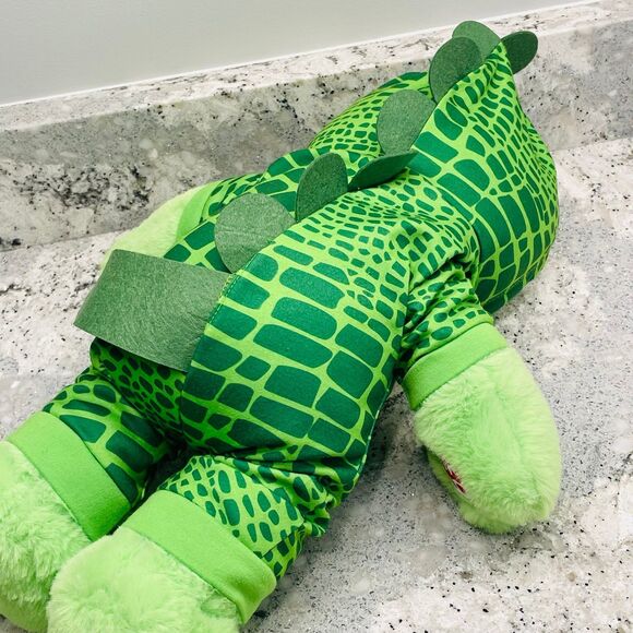 Build A Bear Plush Stuffed Spring Green Frog 9n Dinosaur Dragon Costume - Picture 3 of 7